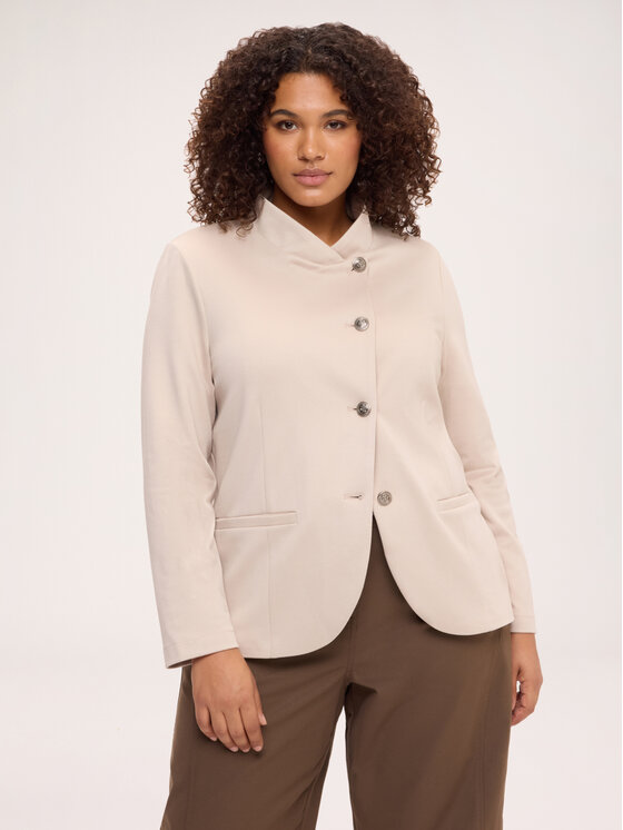 Fiorella Rubino Fiorella Rubino Giacca da abito R808L000351N002 Crema Regular Fit