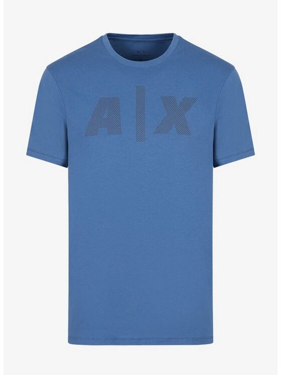 Armani Exchange Armani Exchange T-Shirt 3RZTFF ZJH4Z 15CK Niebieski Regular Fit