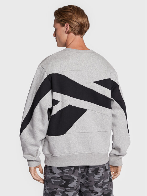 Felpa Brand Proud HS6846 Grigio Oversize