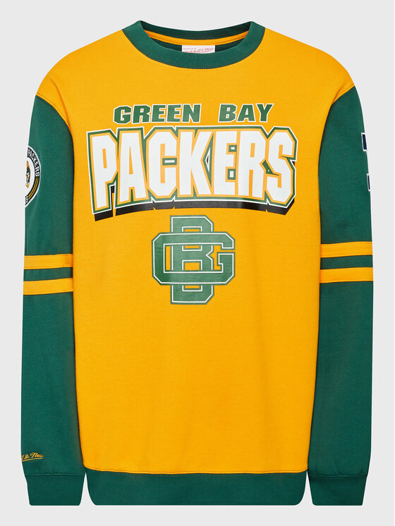 Mitchell & Ness Mitchell & Ness Суитшърт FCPO3400 Жълт Regular Fit