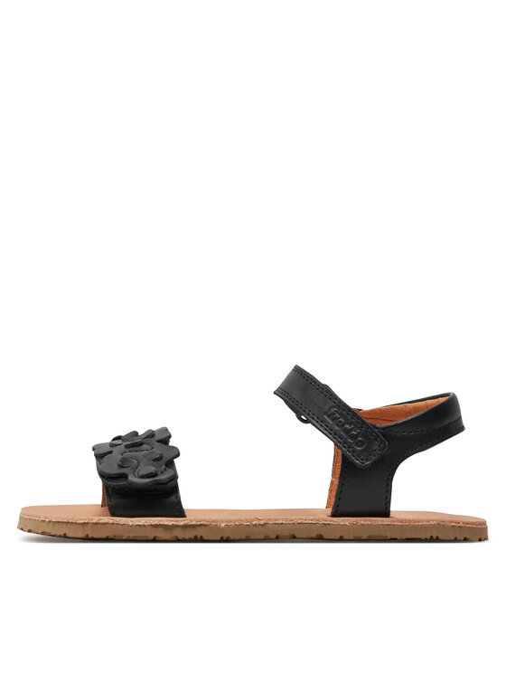 Froddo Froddo Basutės Barefoot Flexy Flowers G3150265-4 S Juoda