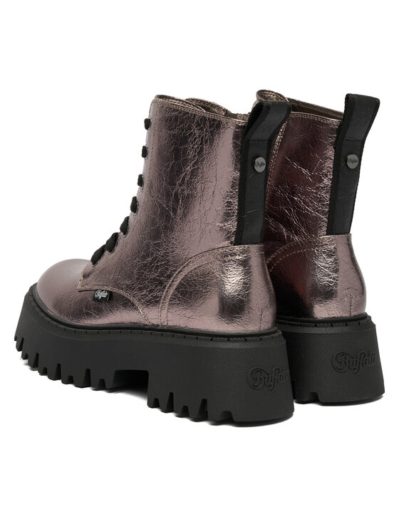 Buffalo Buffalo Gležnjarji Aspen Lace Up Mid 1622596 Srebrna