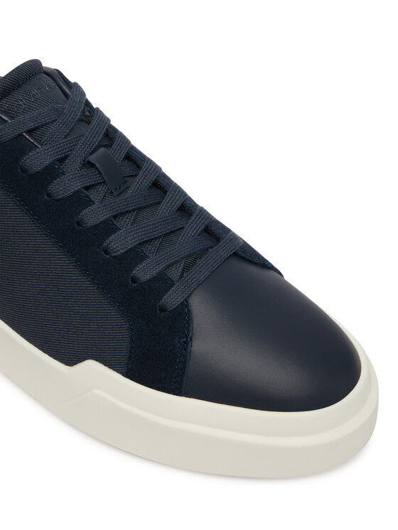 Calvin Klein Calvin Klein Sneakersy Chunky Cupsole Laceup Cv Mix HM0HM02238 Tmavomodrá
