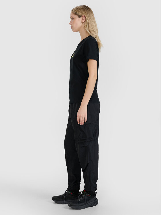 4F 4F T-Shirt MIDSHOP TEXTILE Czarny Regular Fit