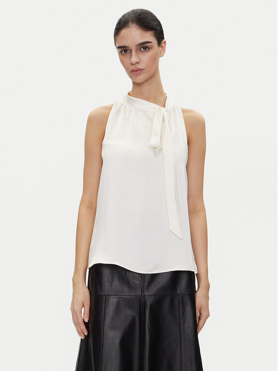 HUGO HUGO Blusa 50540259 Écru Regular Fit
