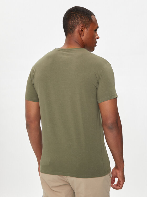 Aeronautica Militare Aeronautica Militare T-shirt AM1UTI001 Cachi Regular Fit