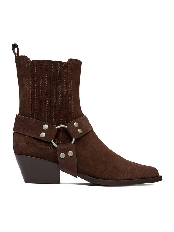 Badura Badura Kovbojská obuv EO-CHLOE-25FW002 Hnědá