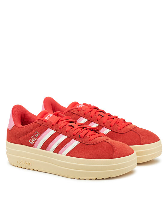 adidas adidas Sneakersy VL Court Bold JI1786 Czerwony
