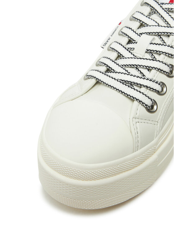 Tommy Jeans Tommy Jeans Teniși Foxing EN0EN02714 Écru