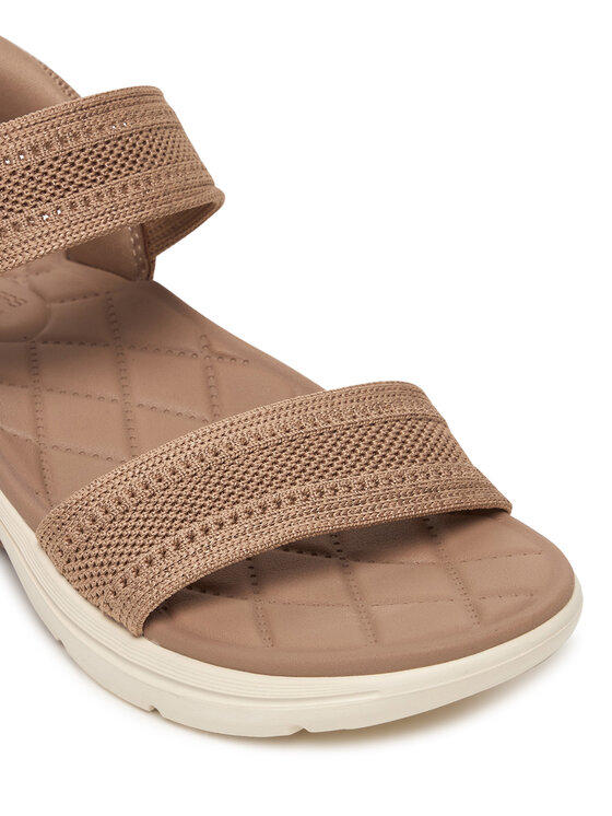 Skechers Skechers Szandál Slip-Ins: Arch Fit 2.0 Sandal - Kennedy 140844/TAN Bézs