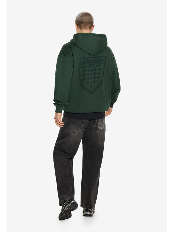 PROSTO. PROSTO. Bluza Shield Zielony Regular Fit