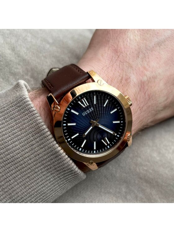 Guess Guess Zegarek GW0630G3 Różowe złoto