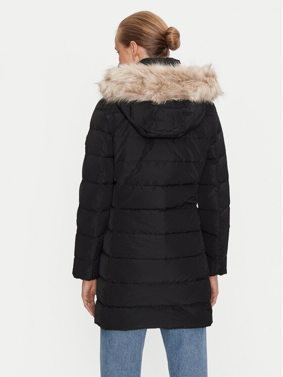 Tommy Hilfiger Tommy Hilfiger Μπουφάν πουπουλένιο Heritage WW0WW43234 Μαύρο Regular Fit