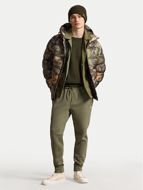 Polo Ralph Lauren Polo Ralph Lauren Долнище анцуг 710881518517 Зелен Regular Fit