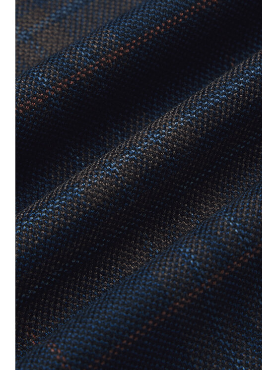 Lancerto Lancerto Marynarka Greccio MA131225000020 Granatowy Slim Fit