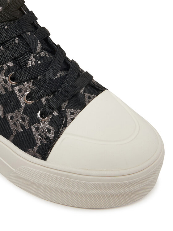 DKNY DKNY Trampki York Lace UP Sneak K2533982 Czarny