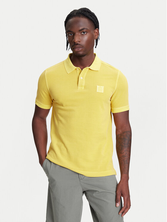 United Colors Of Benetton United Colors Of Benetton Polo 3089U302D Dzeltens Regular Fit