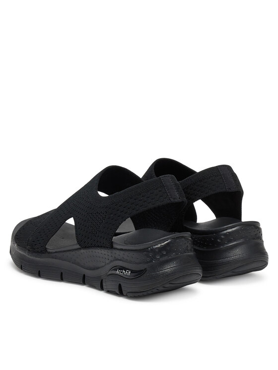 Skechers Skechers Σανδάλια Arch Fit-Brightest Day 119458/BBK Μαύρο