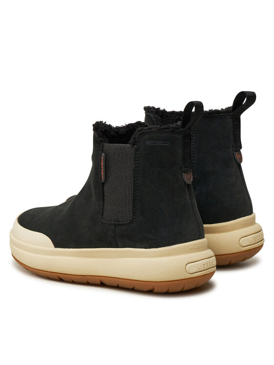 Merrell Merrell Čizme Marquette Thermo Pull On Wp J007064 Crna