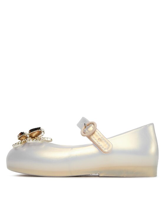 Melissa Melissa Pantofi Mini Melissa Sweet Love Fly Bb 35717 Auriu