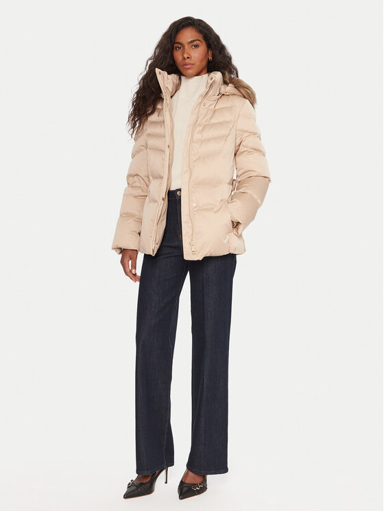 Guess Guess Пуховик W5BL31 W2802 Сірий Regular Fit