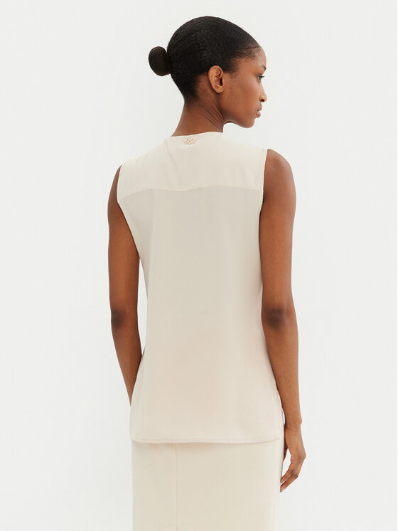 Rinascimento Rinascimento Bluza CFC0122910003 Bež Regular Fit