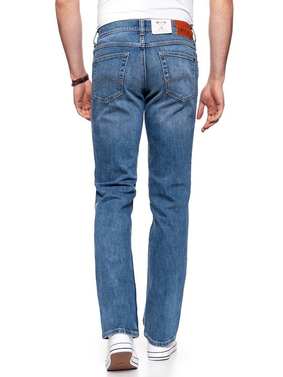 Mustang Mustang Jeansy TRAMPER STRAIGHT Niebieski Straight Fit