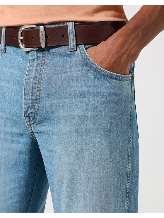Wrangler Wrangler Jeansy Texas Niebieski Straight Fit