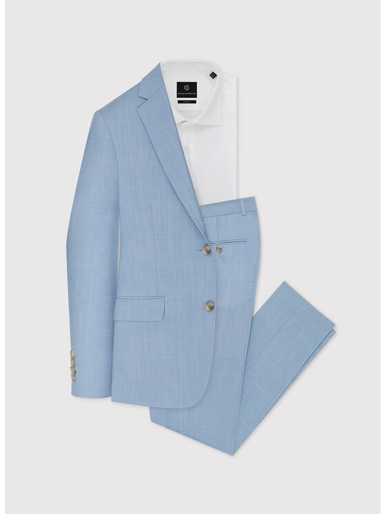 Pako Lorente Pako Lorente Marynarka P24SP-3G-011 Błękitny Slim Fit