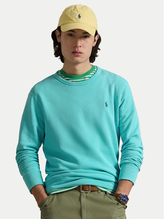 Polo Ralph Lauren Polo Ralph Lauren Μπλούζα 710A12485007 Τυρκουάζ Regular Fit