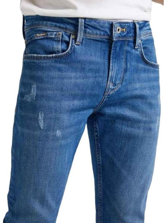 Pepe Jeans Pepe Jeans Jeansy PM207387RI20 000 Niebieski Skinny Fit