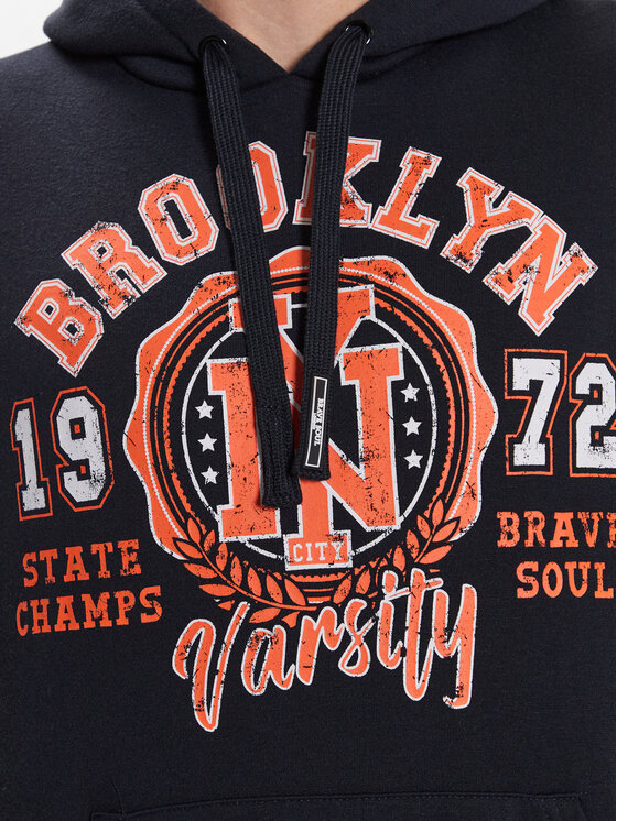 Brave Soul Brave Soul Світшот MSS-614SANDBROOK Cиній Regular Fit