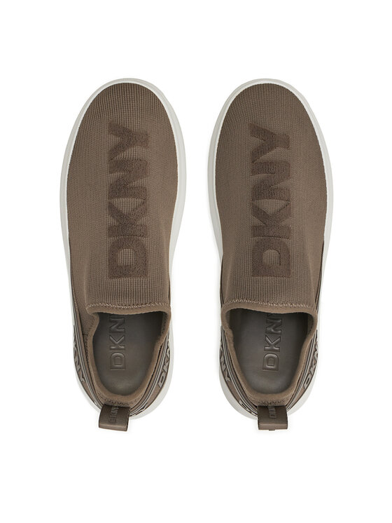 DKNY DKNY Sneakersy Jonas K4403462 Brązowy