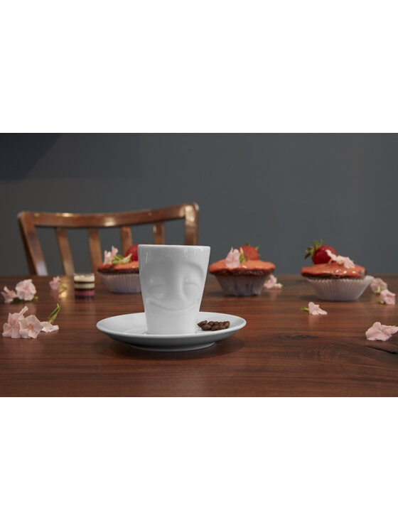 58 products 58 products Filiżanka ze spodkiem do espresso - Cheery Biały