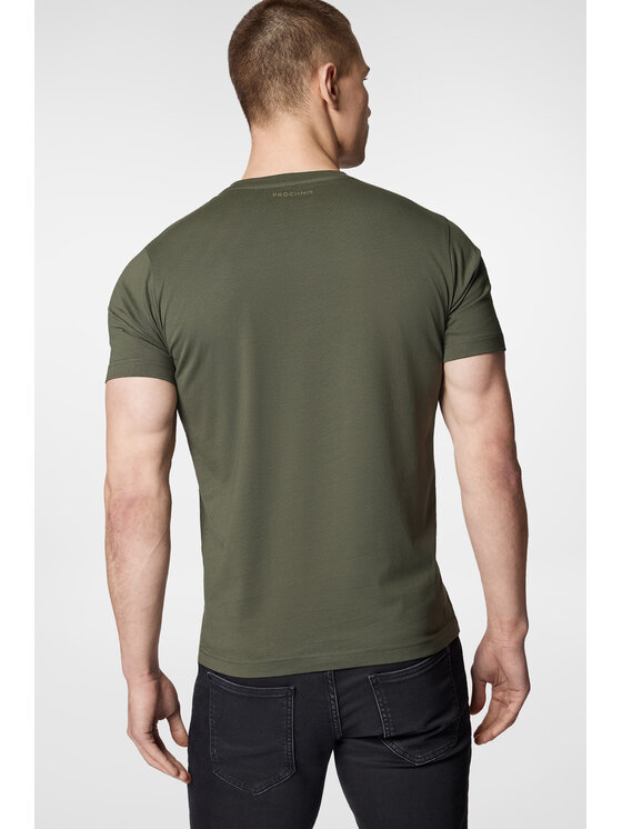 Próchnik Próchnik T-Shirt PM6 TS073124000036 Zielony Regular Fit