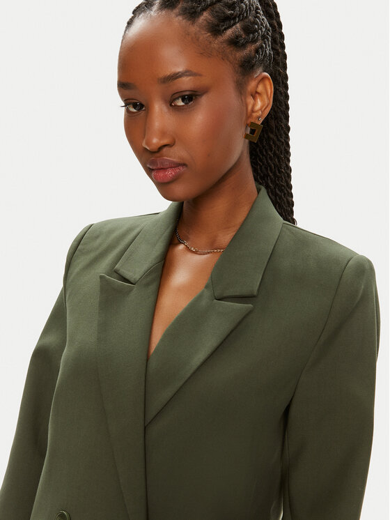 Gestuz Gestuz Giacca da abito 10906812 Verde Regular Fit