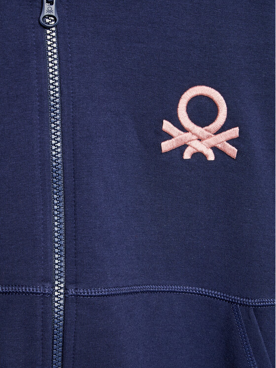 United Colors Of Benetton United Colors Of Benetton Μπλούζα 3GNSC500O Σκούρο μπλε Regular Fit