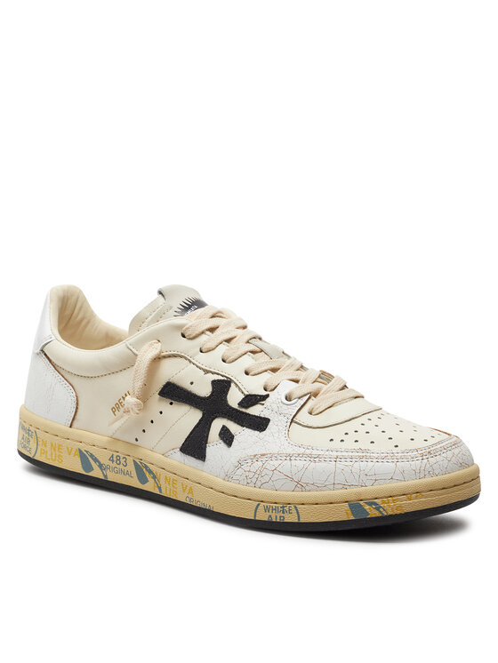 Premiata Premiata Sneakersy Bsktclay BSKT CLAY VAR 6775 Écru