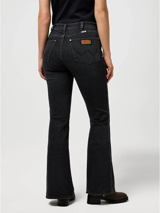 Wrangler Wrangler Jeans BOOTCUT Nero Loose Fit
