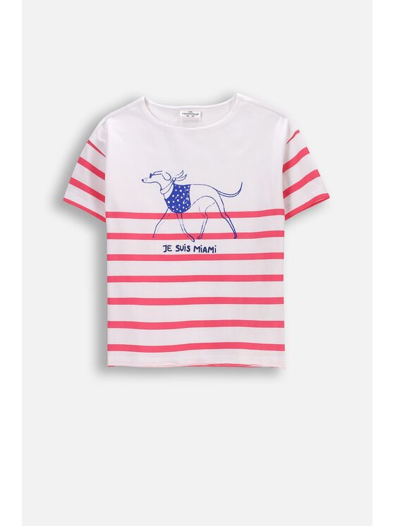 Dziecięcy T-Shirt Coccodrillo, Rozmiar 146, Kolorowy, WC5143202FGJ-022