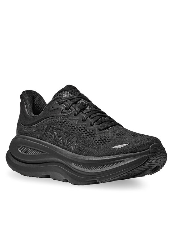 Hoka Hoka Маратонки за бягане Bondi 9 Wide Черен
