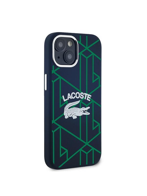 Lacoste Lacoste Etui na telefon Apple iPhone 15 Granatowy