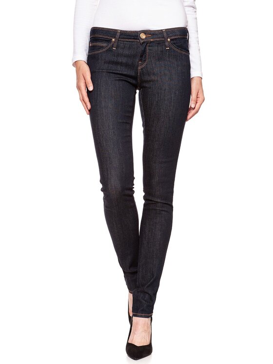 Lee Lee Jeansy TOXEY Niebieski Skinny Fit