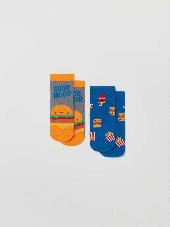 Set di 2 paia di calzini lunghi da bambini OVS