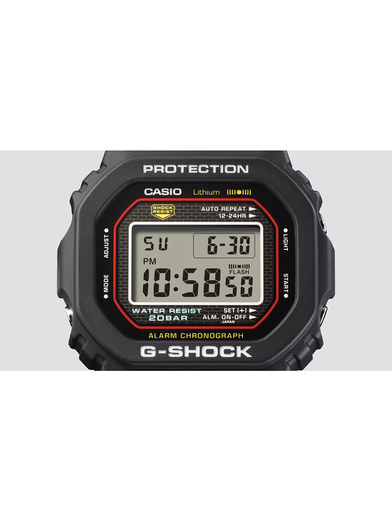 Casio Casio Hodinky DW-5000R-1AER Čierna