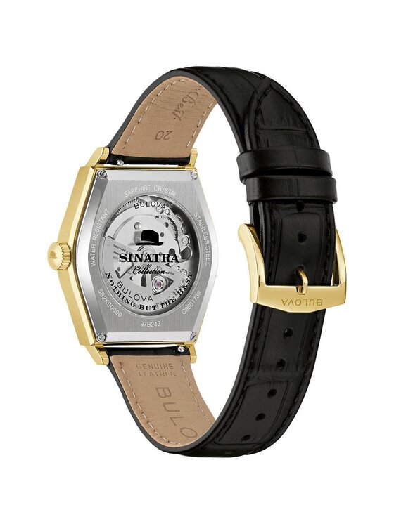 Bulova Bulova Zegarek 97B243 Czarny