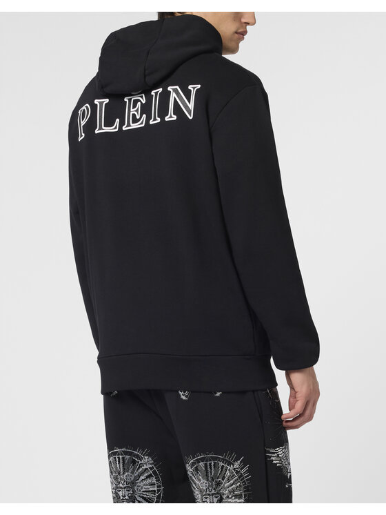 PHILIPP PLEIN PHILIPP PLEIN Bluza 24629 Czarny Regular Fit