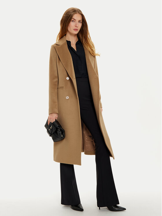 Marciano Guess Marciano Guess Cappotto di lana 4BGL07 7045A Marrone Regular Fit