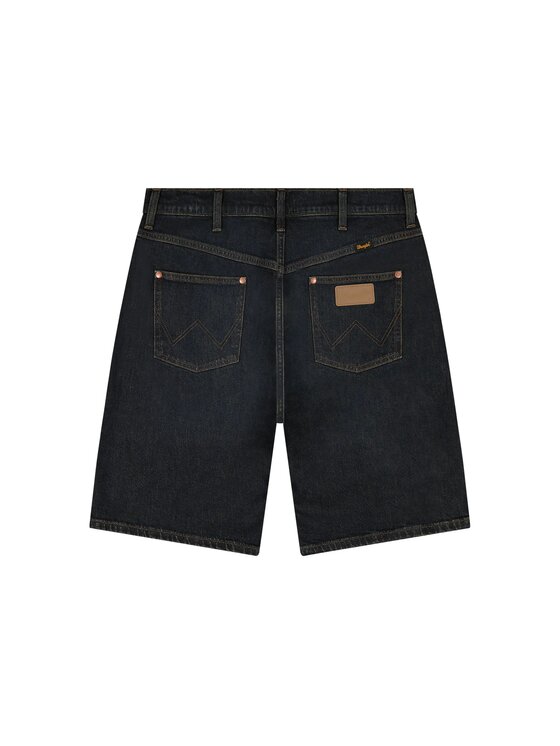 Wrangler Wrangler Szorty jeansowe COWBOY SHORTS Szary Regular Fit