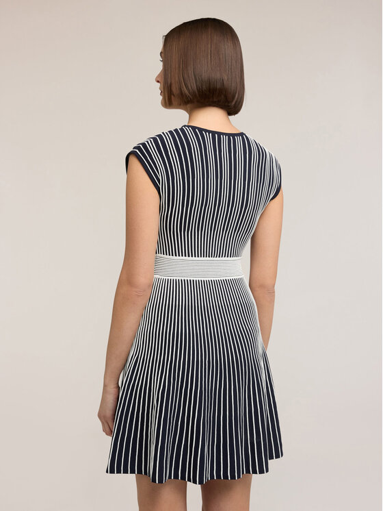 Motivi Motivi Abito da cocktail 7631W001545N0Z4 Blu Flared Fit